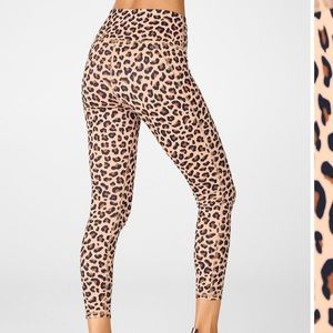 FABLETICS POWERHOLD LEOPARD LEGGINGS